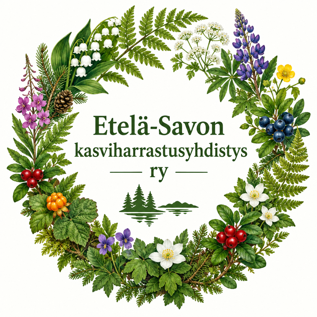 Etelä-Savon kasviharrastusyhdistys ry:n tunnus